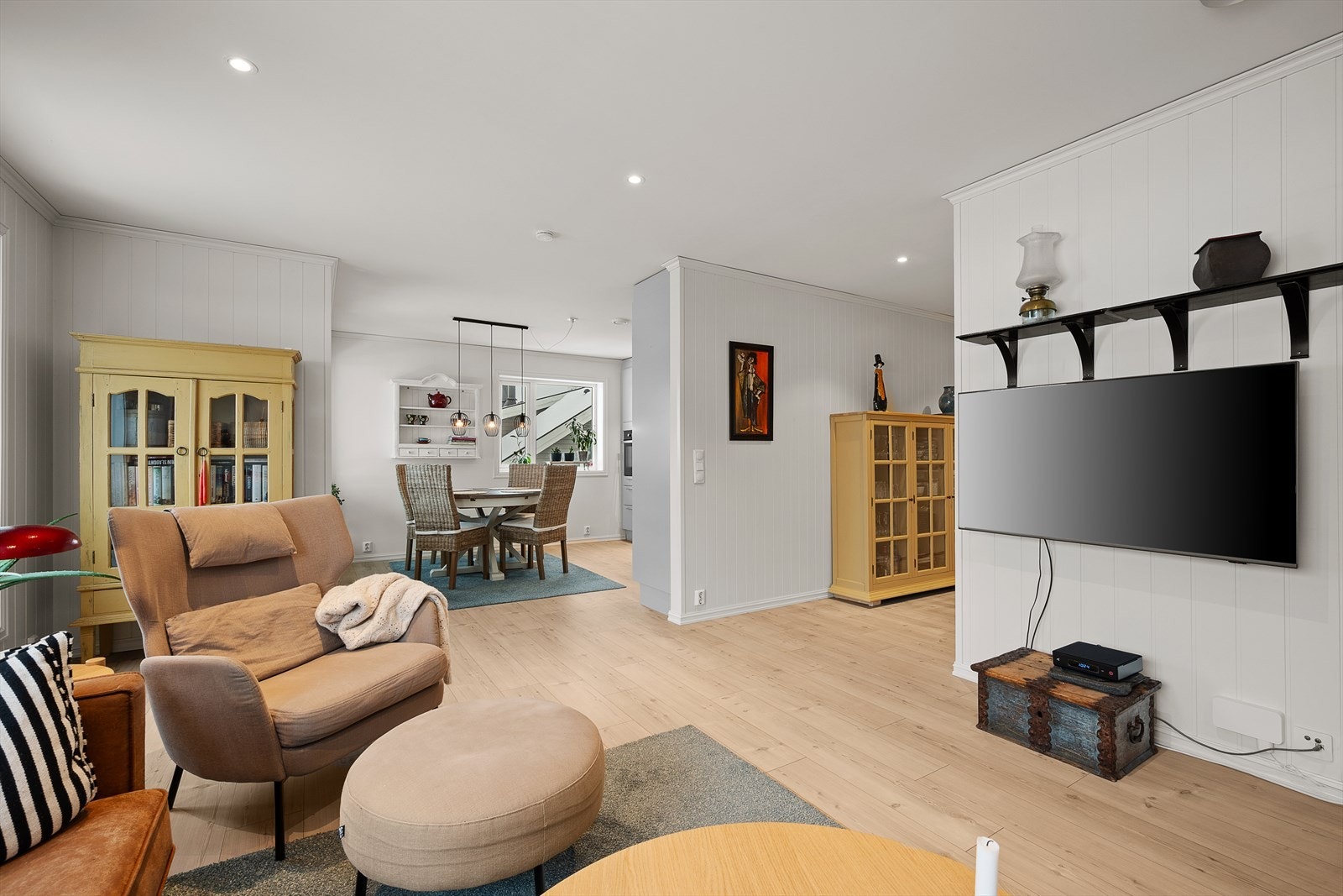 Internett og tv-abonement - fiber fra Telenor er inkludert i felleskostnadene Galleribilde