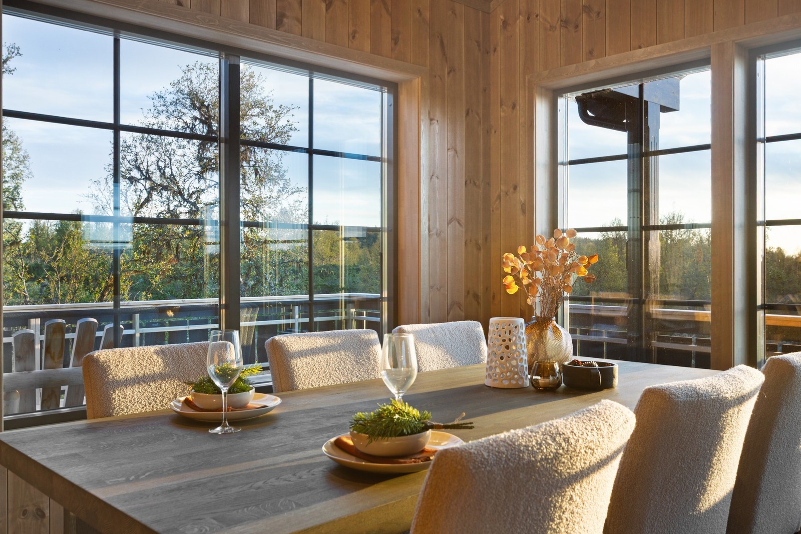 Her kan man samles til små og store lag Galleribilde