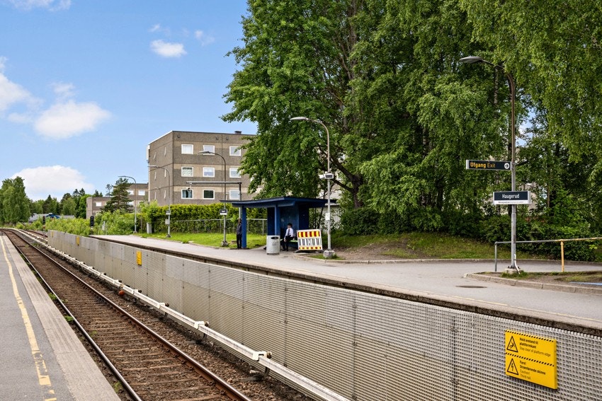 Gangavstand til Haugerud T-banestasjon Galleribilde