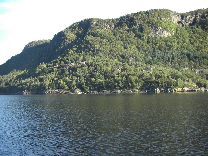 Området sett fra sjøen Galleribilde