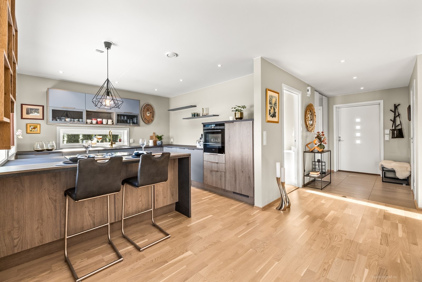 En smart og stilren detalj som øker både funksjonalitet og trivsel i hverdagen. Galleribilde