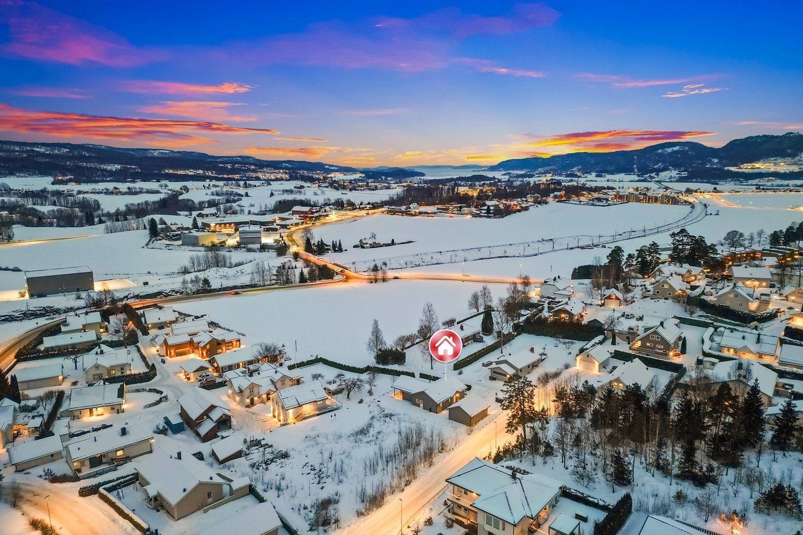 Tandbergåsen er det perfekte stedet for familier som ønsker en trygg og harmonisk hverdag. Galleribilde
