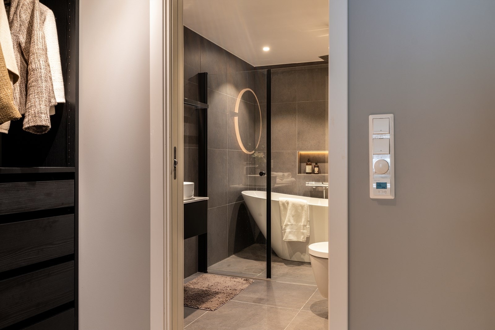 Dette er en skjermet sone, perfekt når man har gjester og ønsker noe eget og privat. Galleribilde