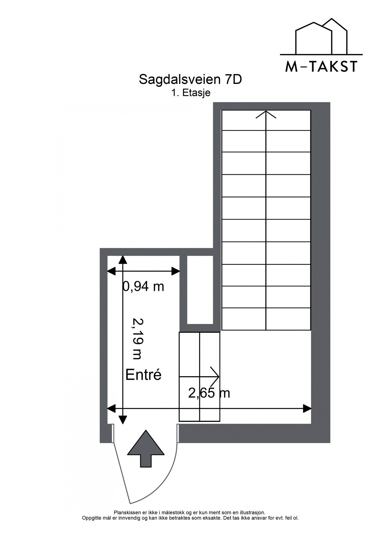 Plantegning 1. etasje Galleribilde