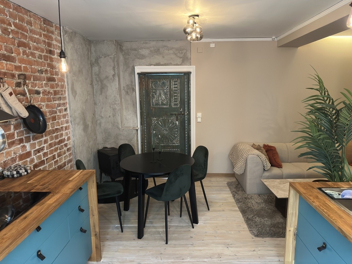 Døren inn til soverommet som leies ut Galleribilde