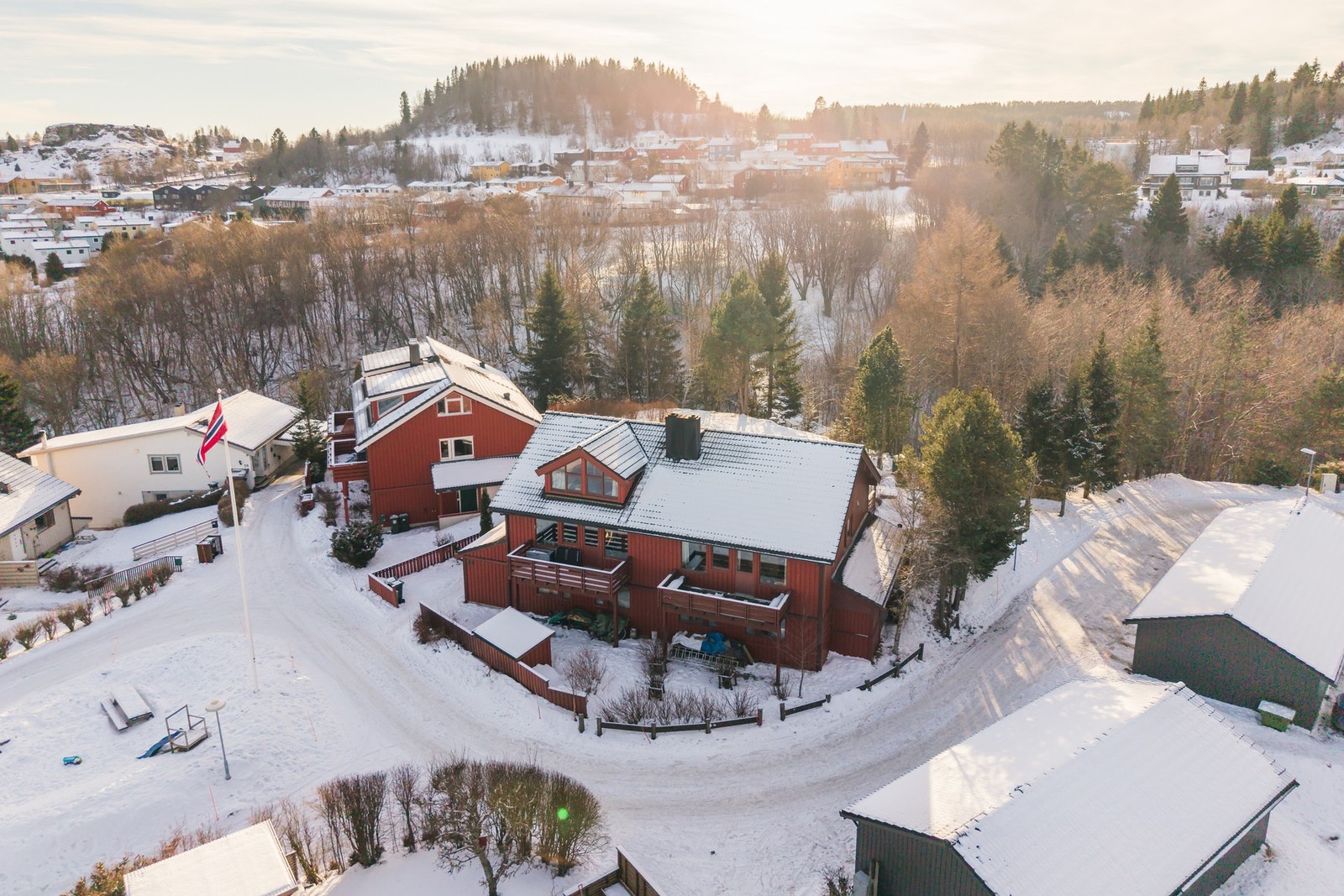 Området er svært godt tilrettelagt for barnefamilier. Galleribilde