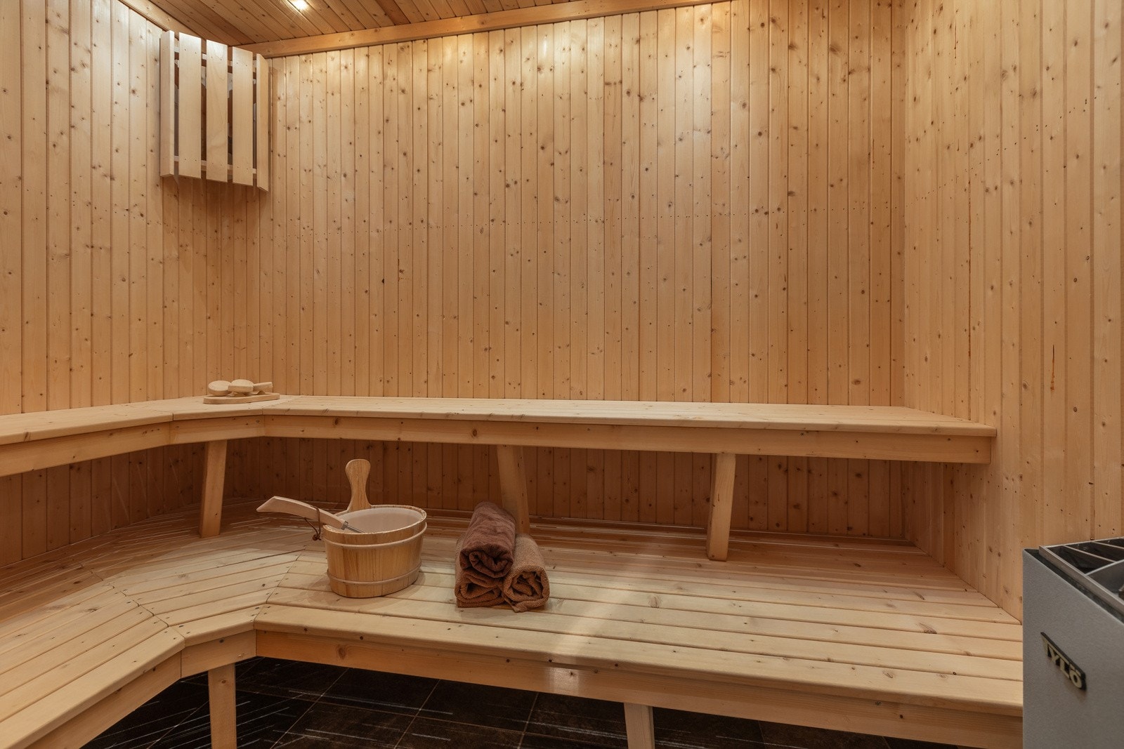 Flott og romslig badstue Galleribilde