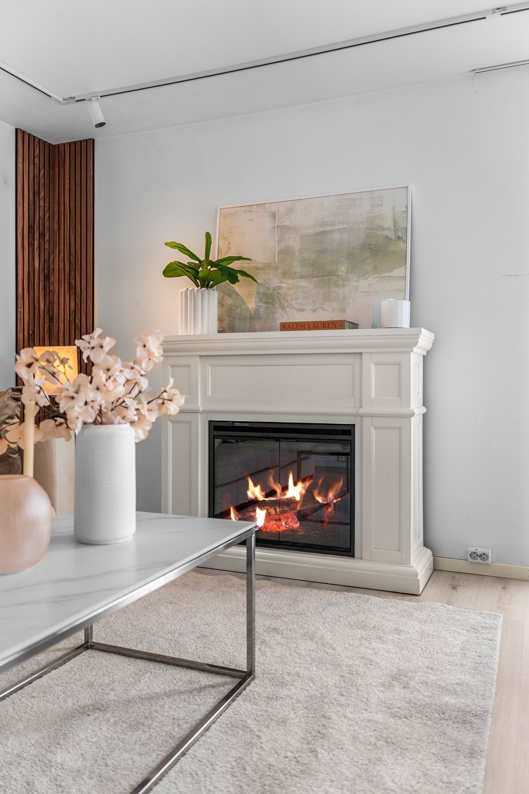 Lys og luftig stue på 26,5 m² Galleribilde