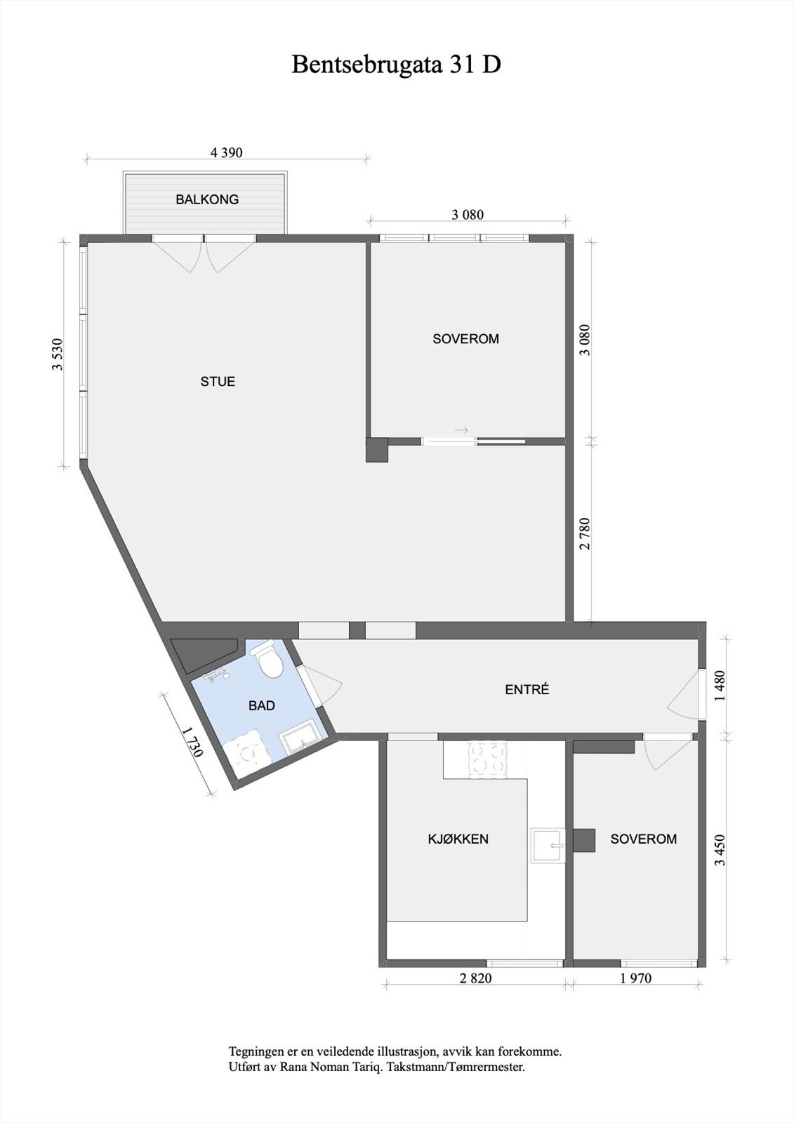 Plantegning. Galleribilde