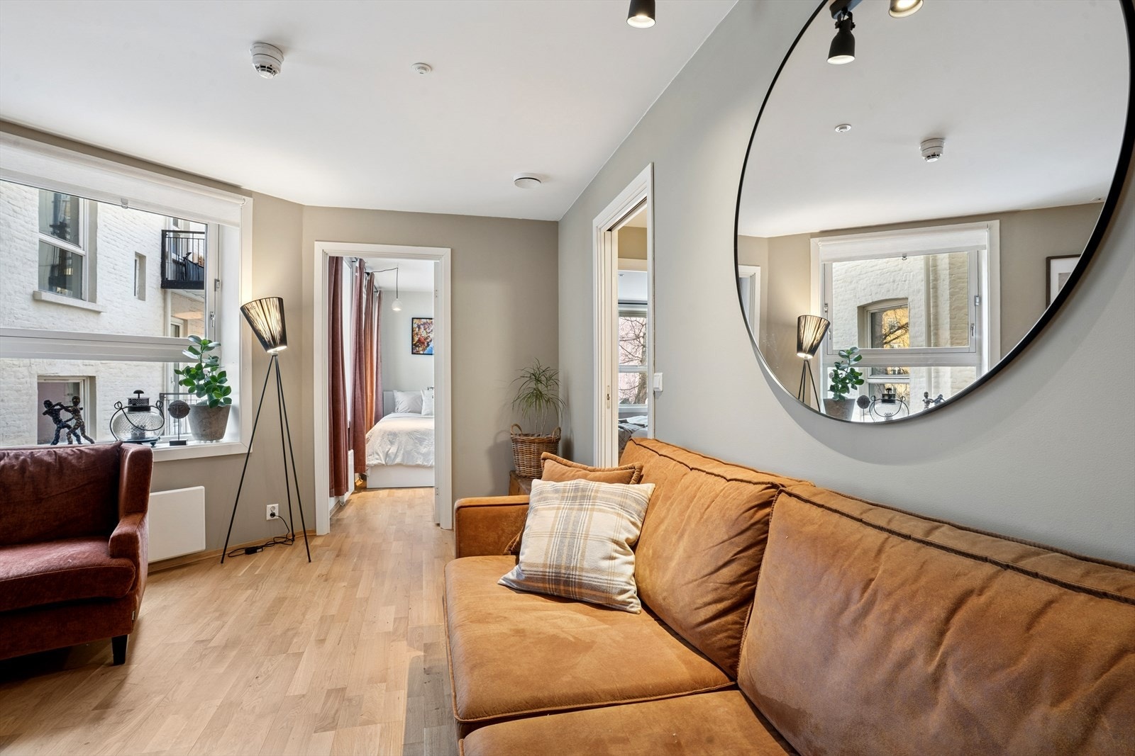 Leiligheten er utstyrt med balansert ventilasjon som sikrer et godt inneklima. Galleribilde