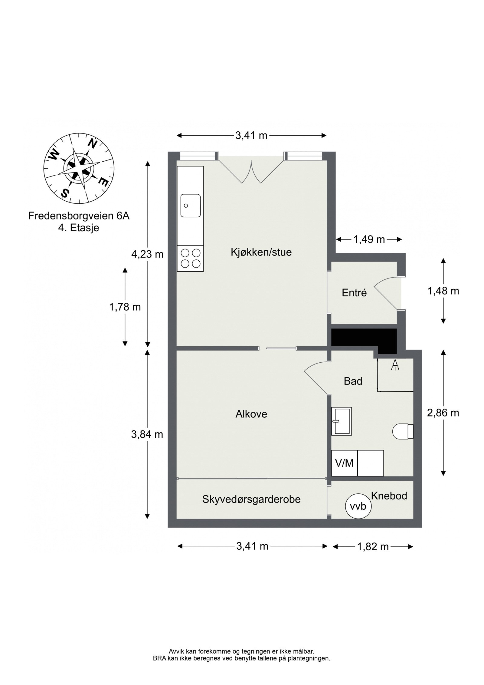 Plantegning. Galleribilde