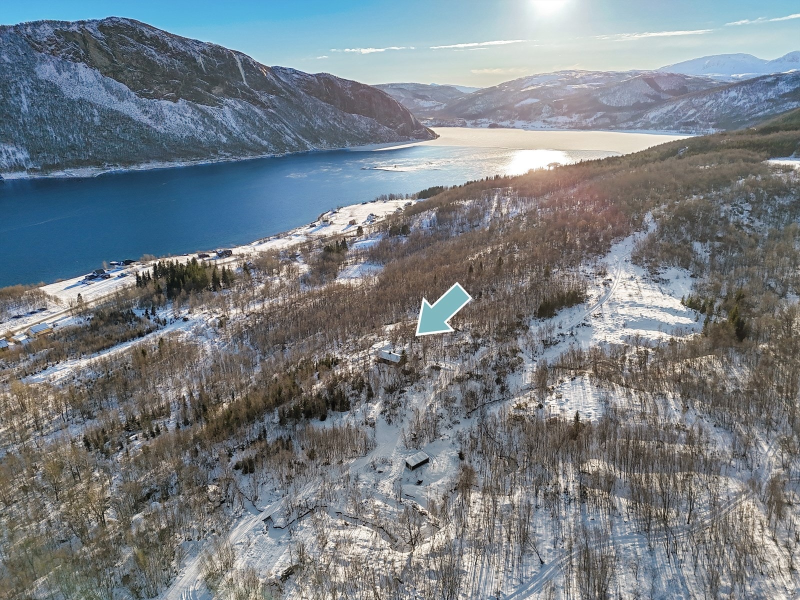 Velkommen til Leitelva 65 - en meget flott beliggende hytte på Hoset i Misvær. Galleribilde