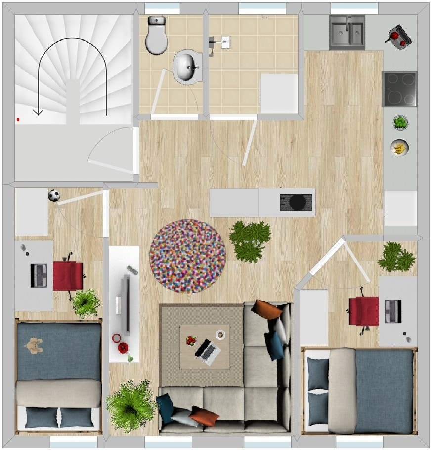 Planløsning Galleribilde