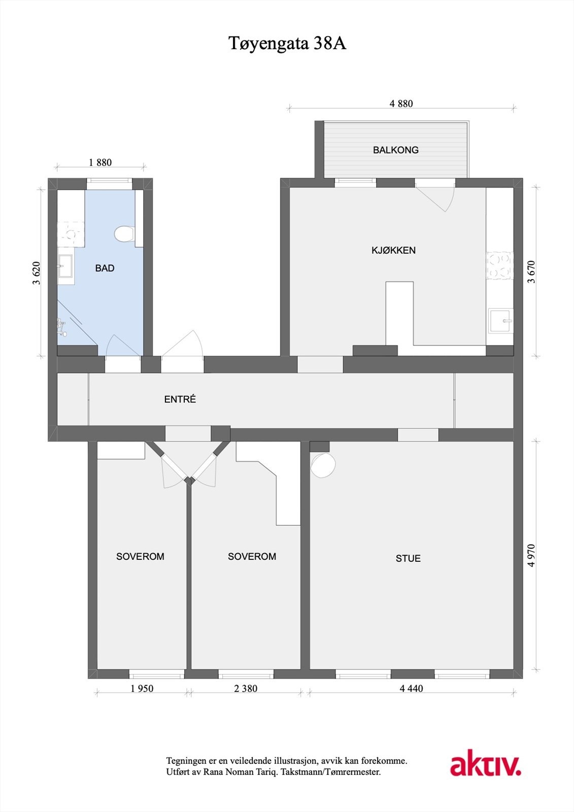 Leil. disponerer en kjellerbod på ca 10m2, og en bod i trappeoppgang på ca. 3 m2. Internett kabel er lagt opp i hele leiligheten med uttak i stue og på barnerom/kontor, samt skap i gangen. Innlagt fiber med distribusjon til stue og kontor. Galleribilde