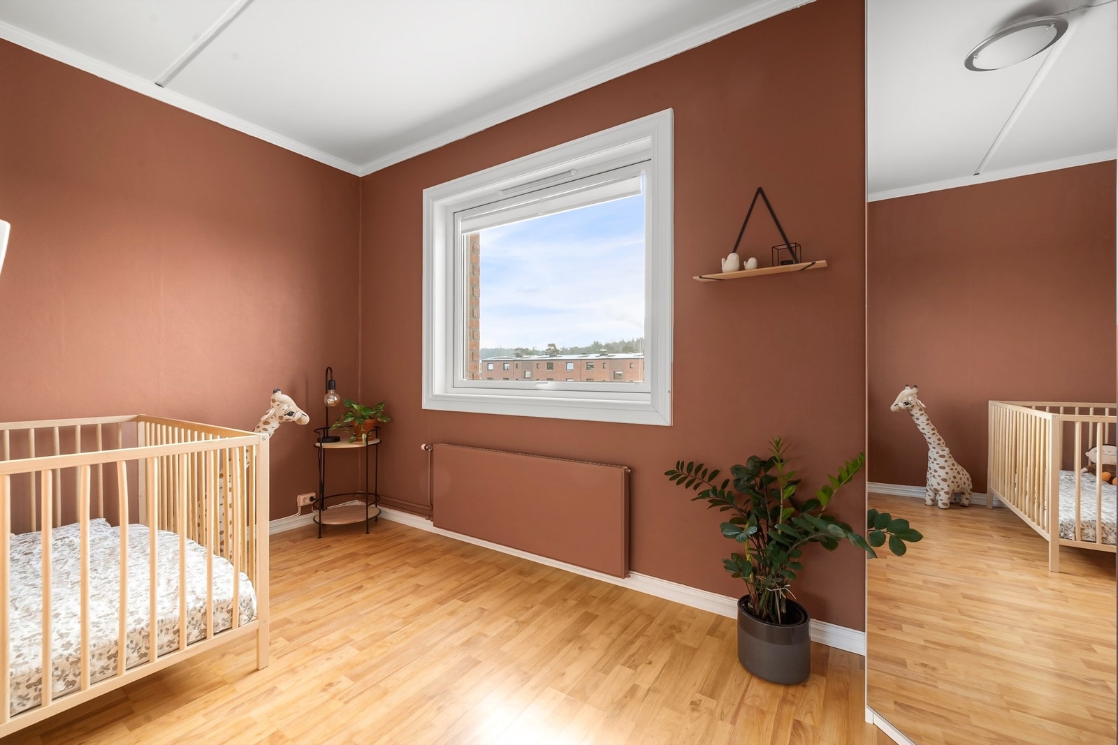 Det andre soverommet passer utmerket som barnerom, gjesterom eller kontor. Galleribilde