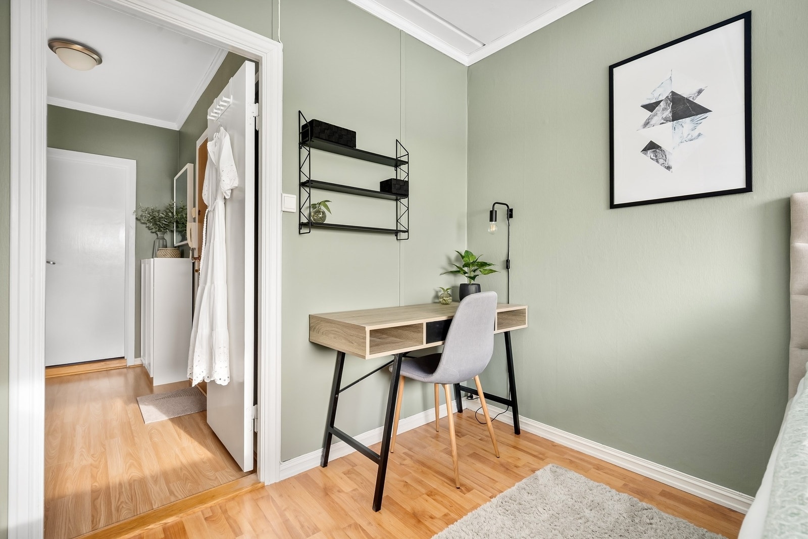 Mulighet for en praktisk kontorplass. Galleribilde