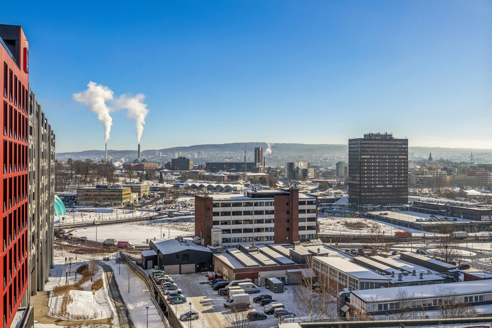 Utsikt fra leiligheten Galleribilde