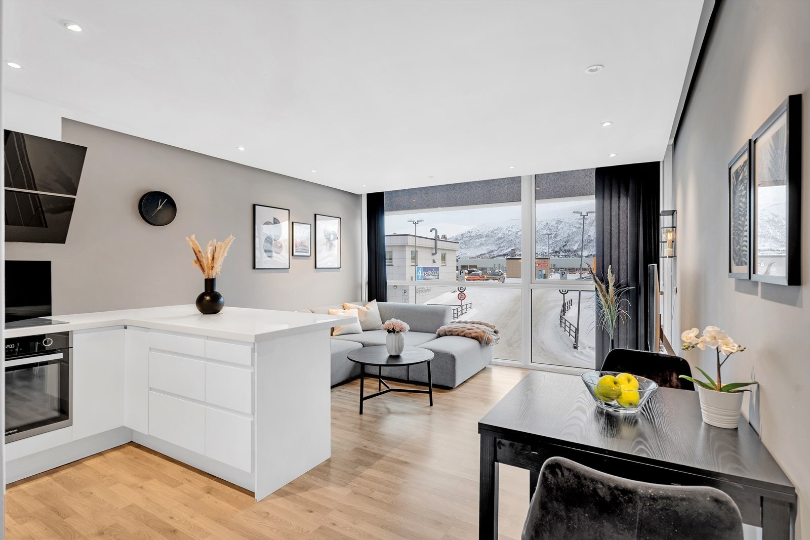 Her kan du slå deg ned med et godt måltid. Galleribilde