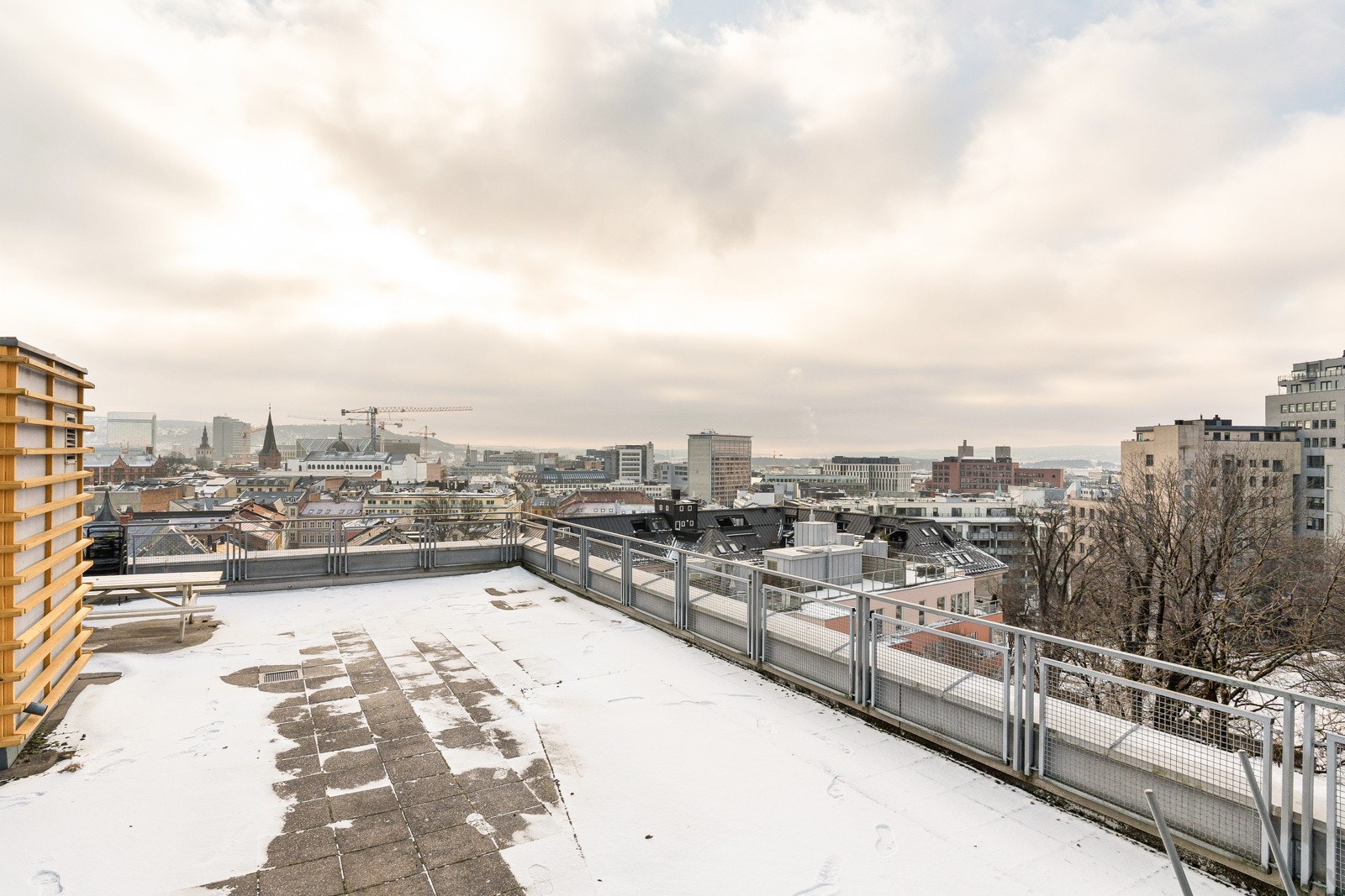 Takterrassene har nylig gått gjennom en oppgradering og er klare for sommerhalvåret. Galleribilde