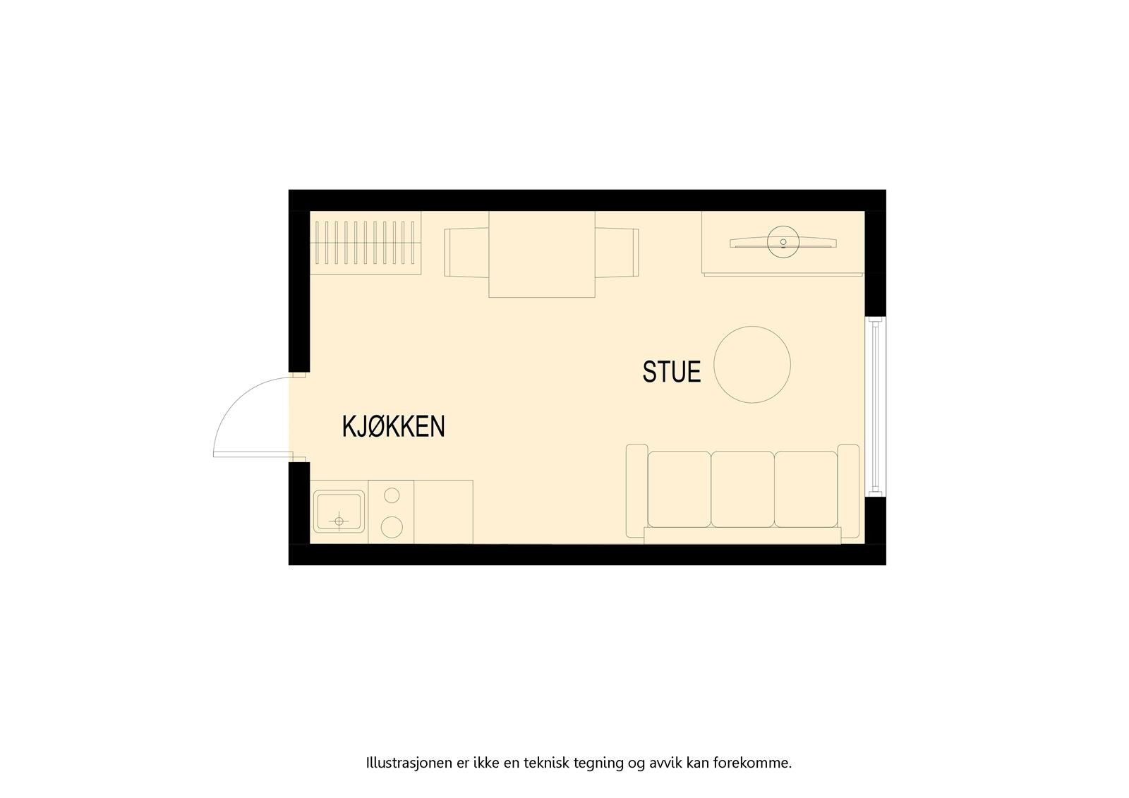 Plantegning Galleribilde