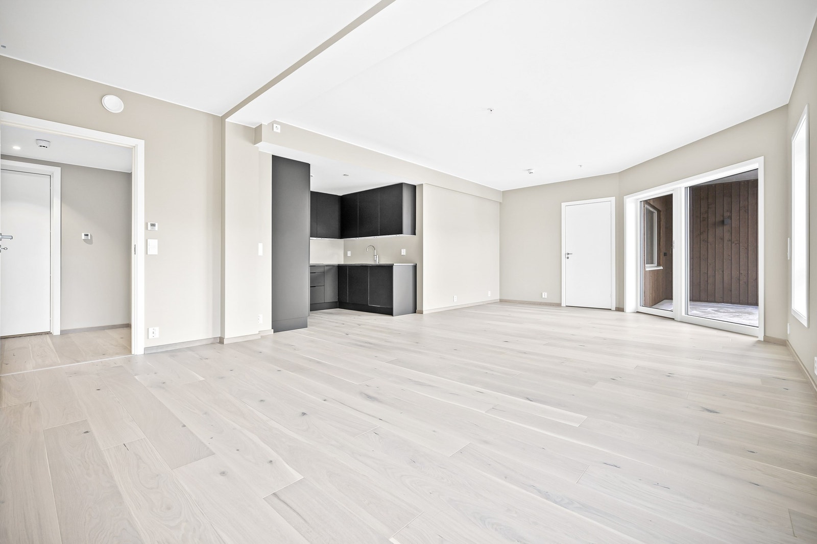 Leiligheten har ikke vært bebodd og fremstår som ny Galleribilde