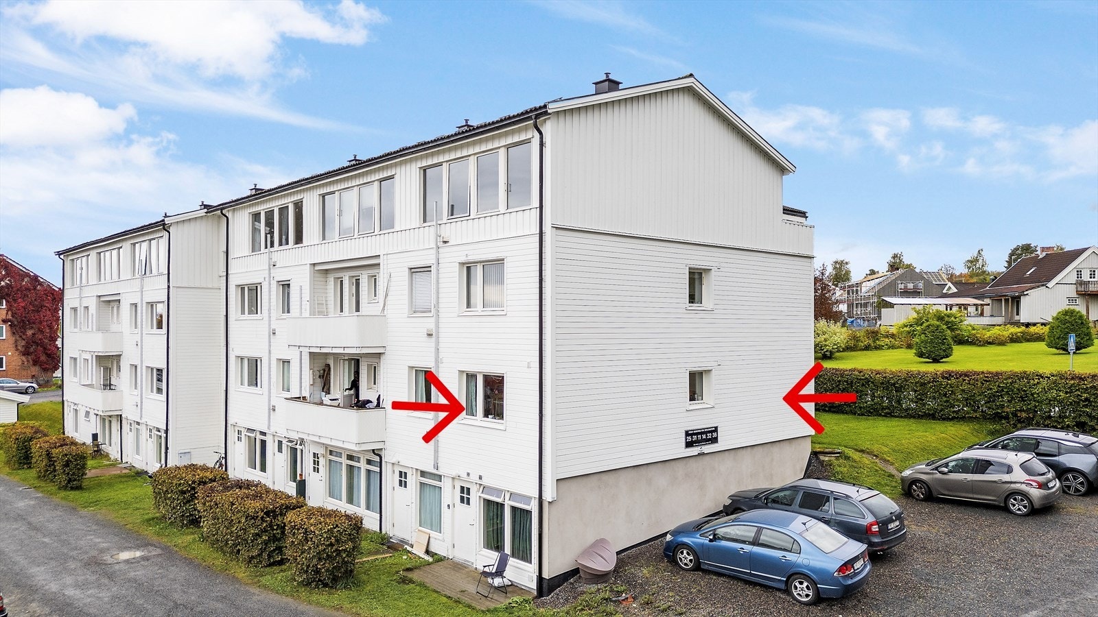 Gjennomgående endeleilighet. Galleribilde