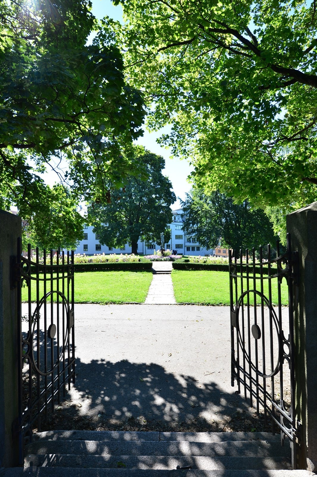 Kampen Park er en virkelig en grønn oase, og et perfekt sted for piknik og soling sommerstid. Galleribilde