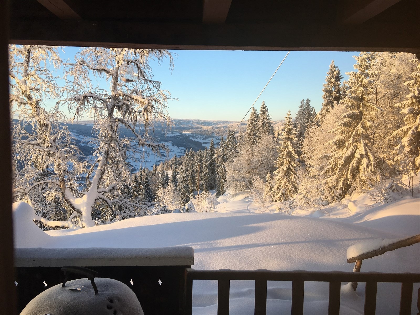 Selgernes private vinterbilde Galleribilde