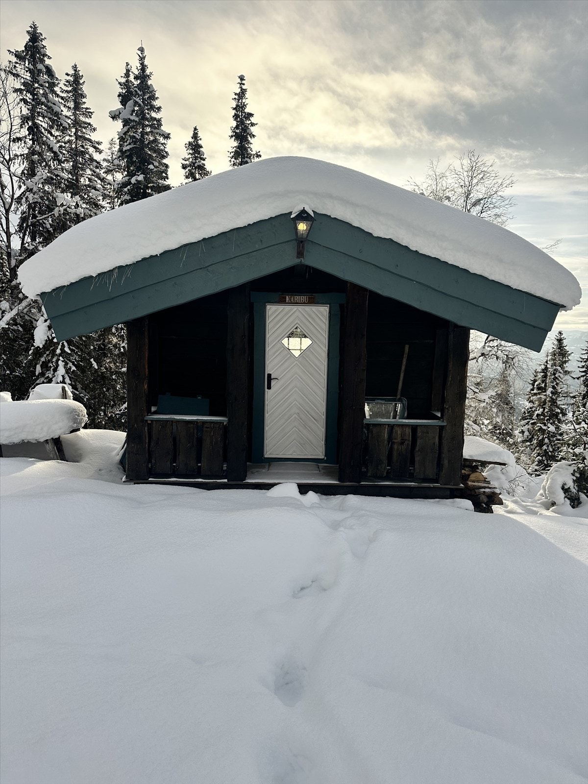 Selgernes private bilde av uthus/anneks. Galleribilde