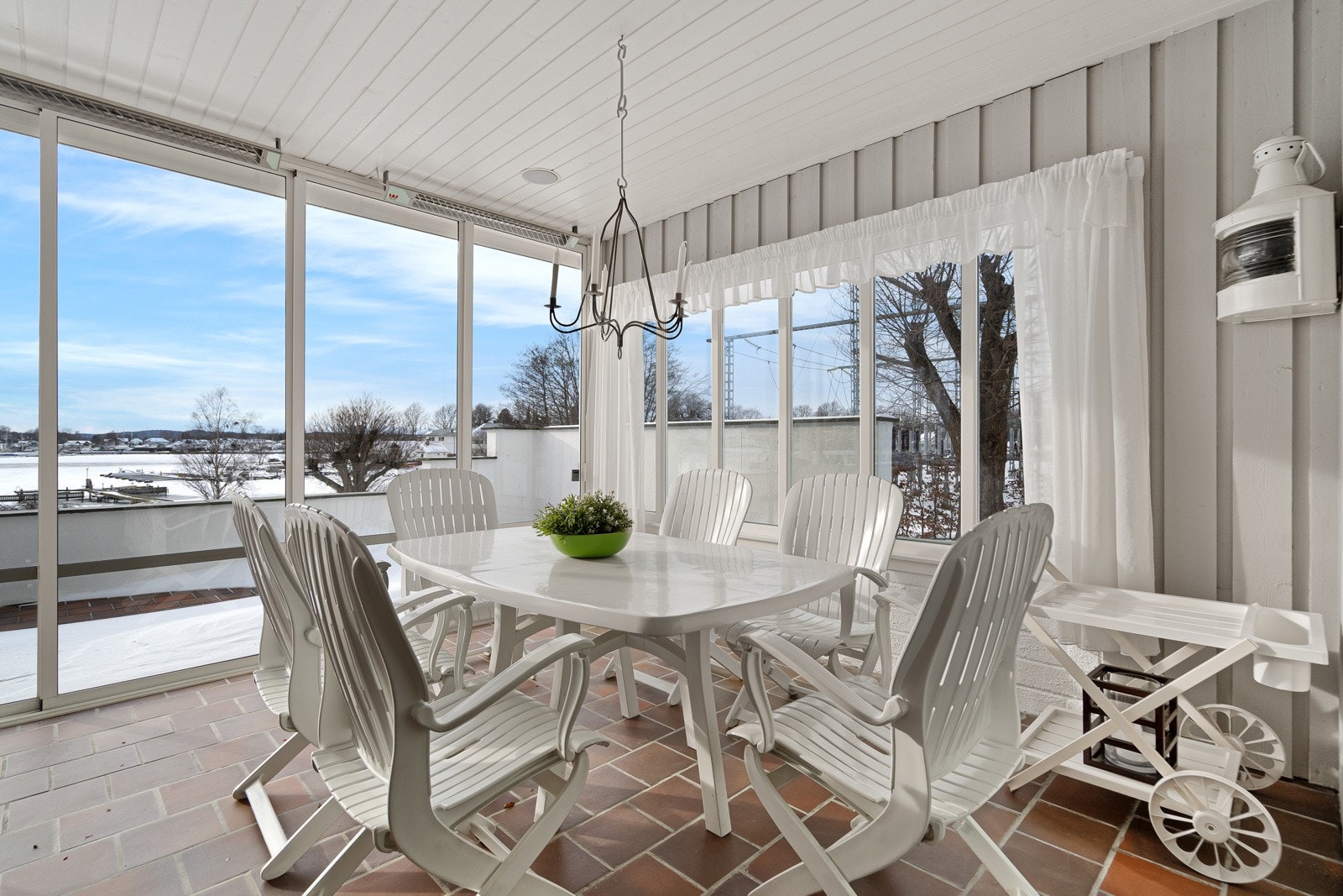 Utestue om vinteren Galleribilde