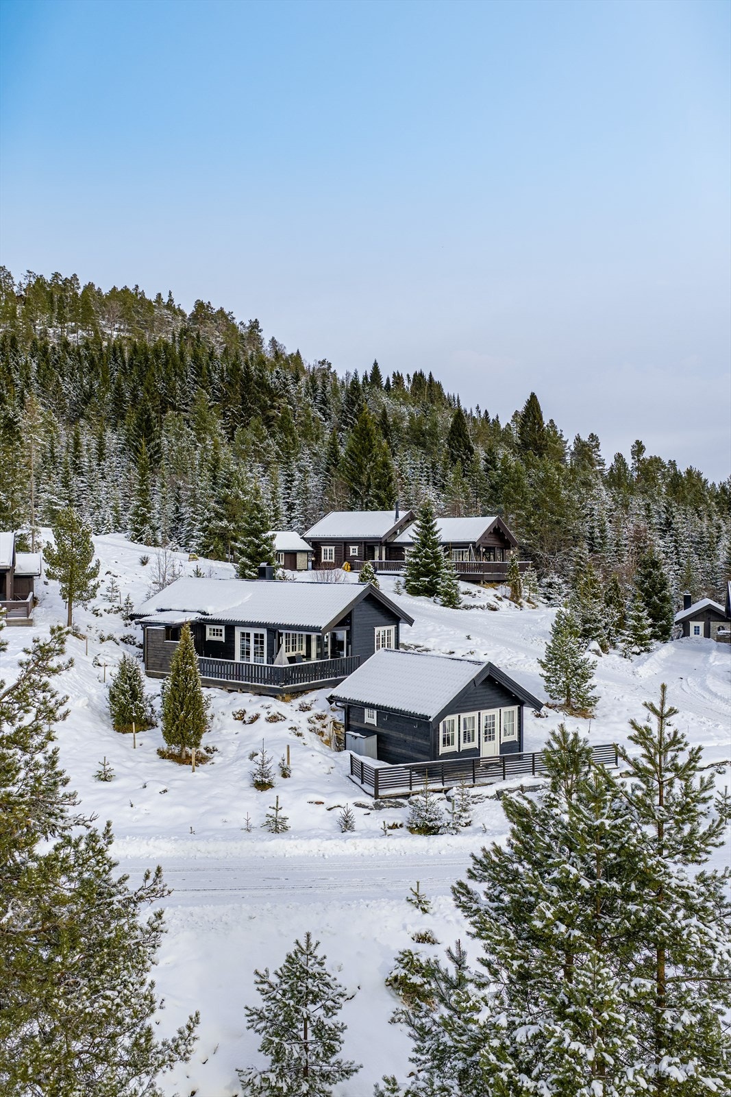 Hytten legger til rette for kvalitetstid og hyttekos Galleribilde