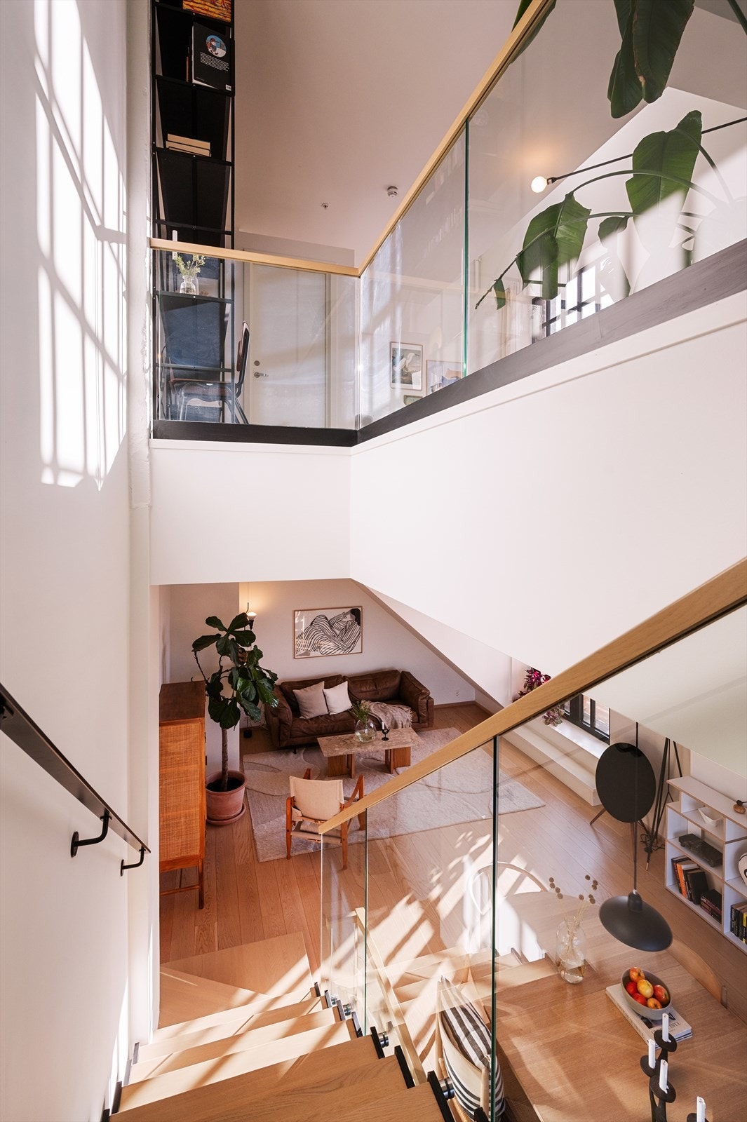 Videre opp til leilighetens 5.etasje. Galleribilde