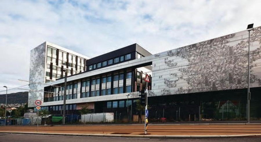 100 m fra nye Høyskolen i Bergen Galleribilde