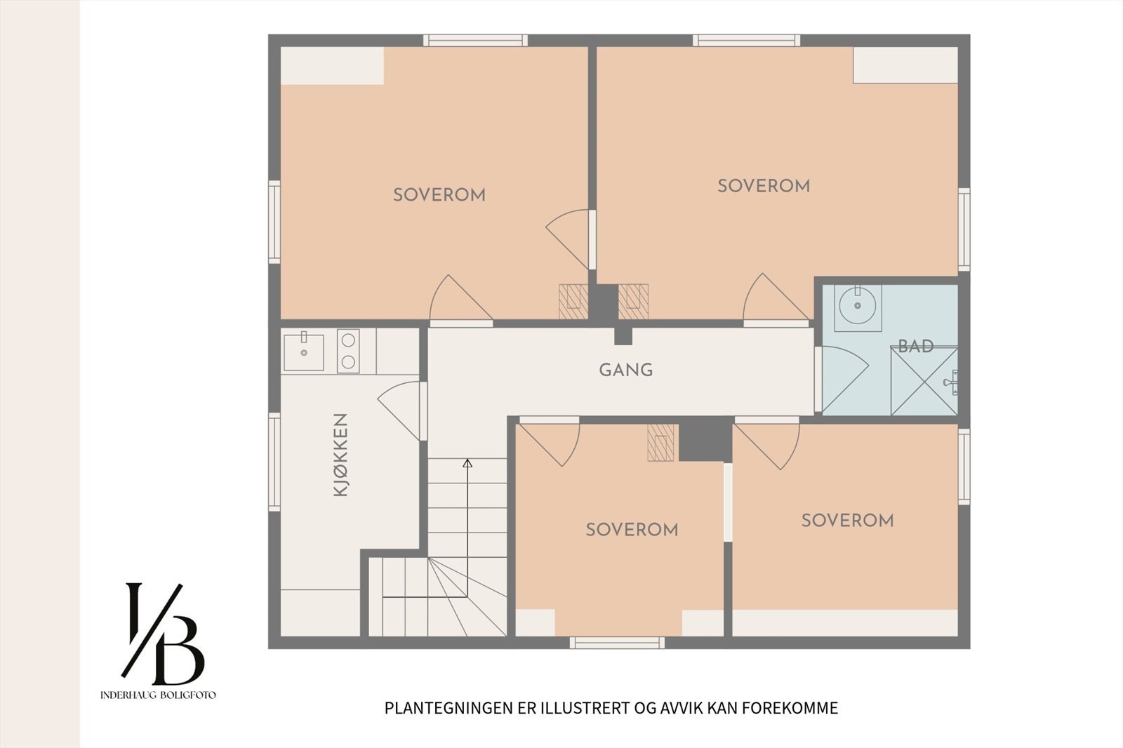 - Plantegning 2. etasje - Galleribilde