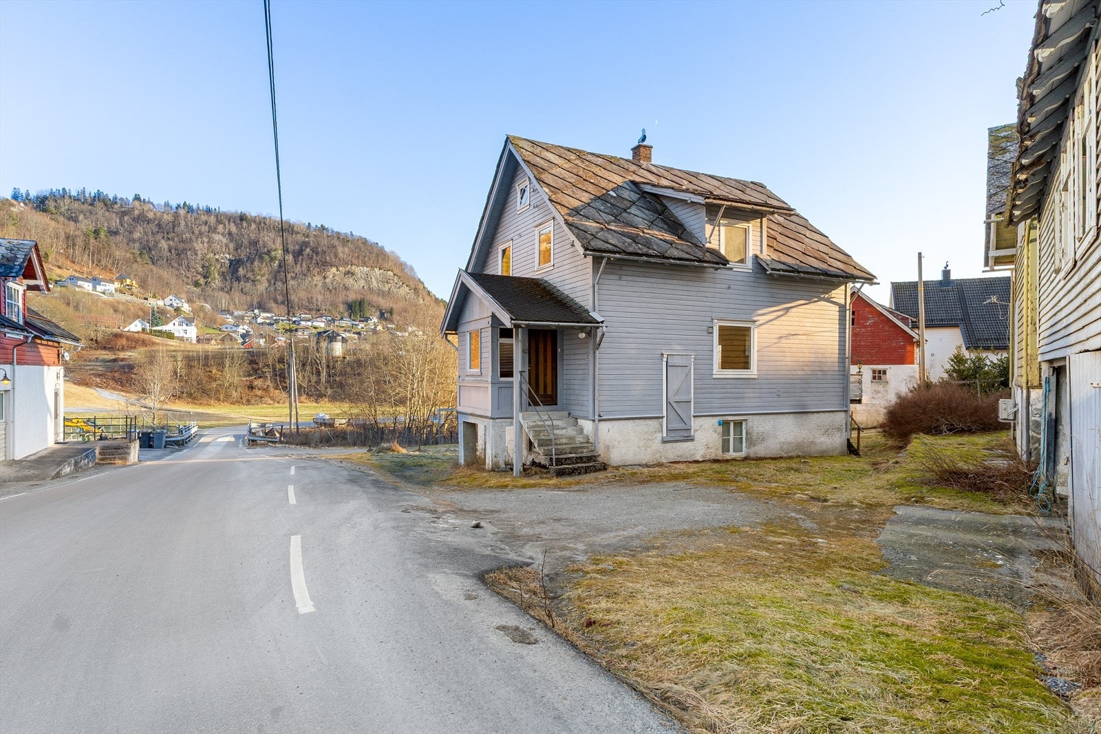 - Her har du gode parkeringsmuligheter på egen tomt - Galleribilde