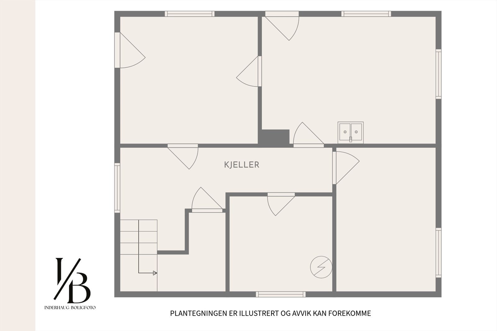 - Plantegning kjeller - Galleribilde