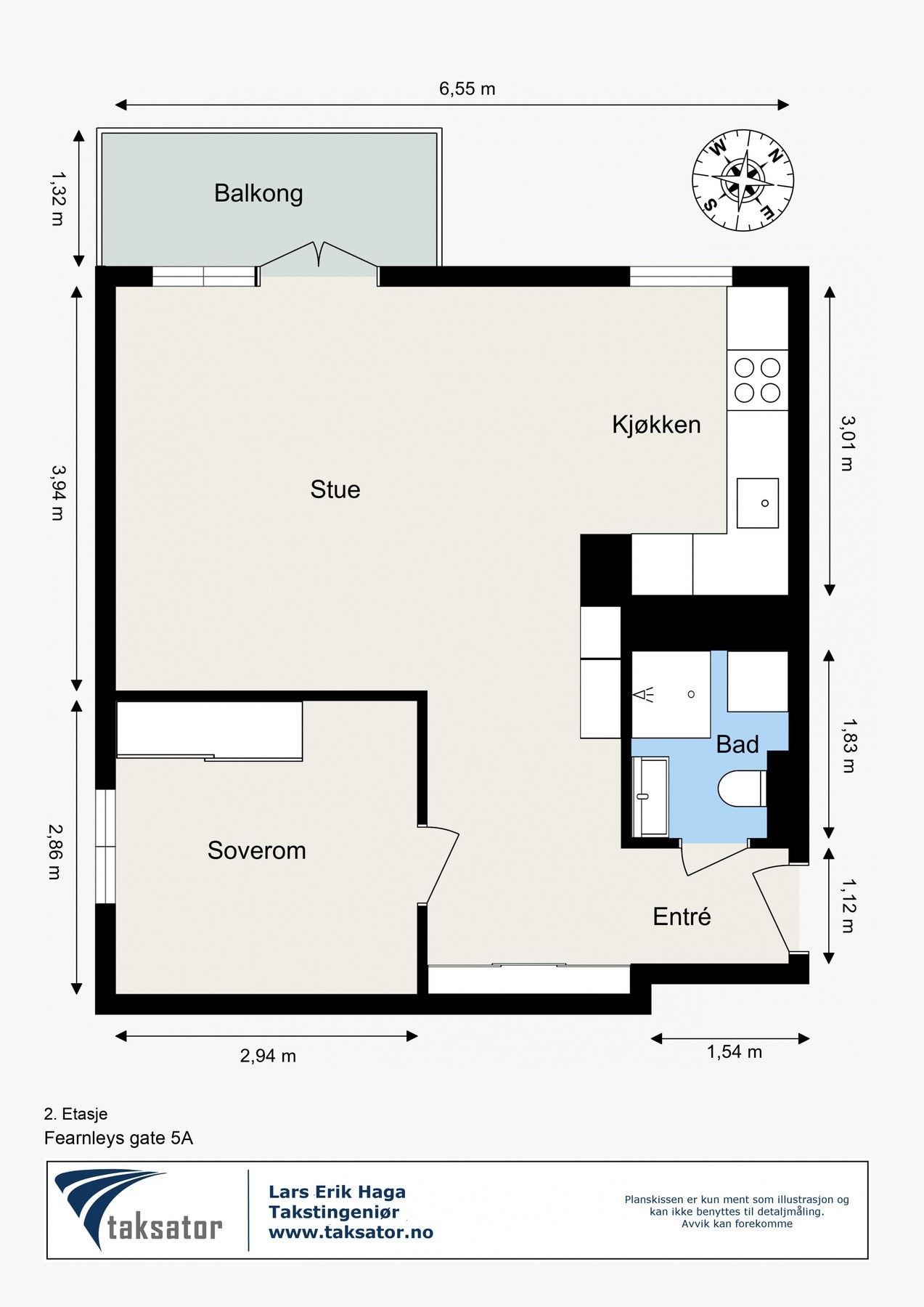Plantegning - velkommen til visning! Galleribilde