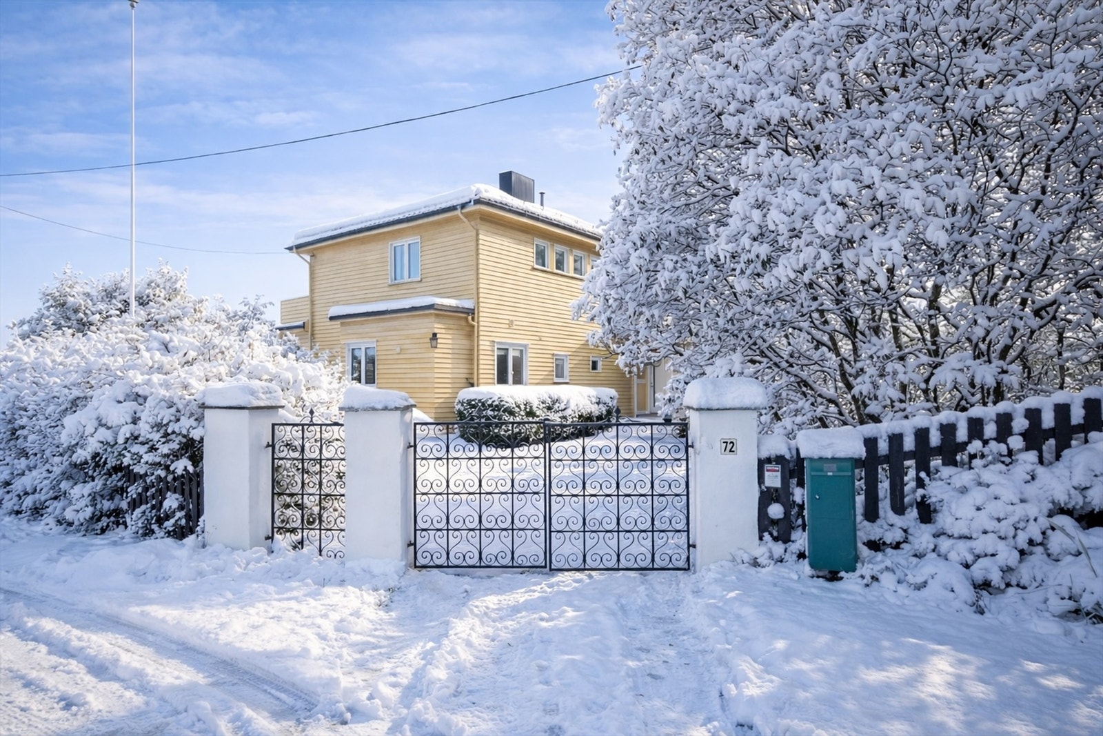Velkommen Gamle Drammensvei 72 A presentert av daglig leder Mats Lund hos Krogsveen Bærum Galleribilde
