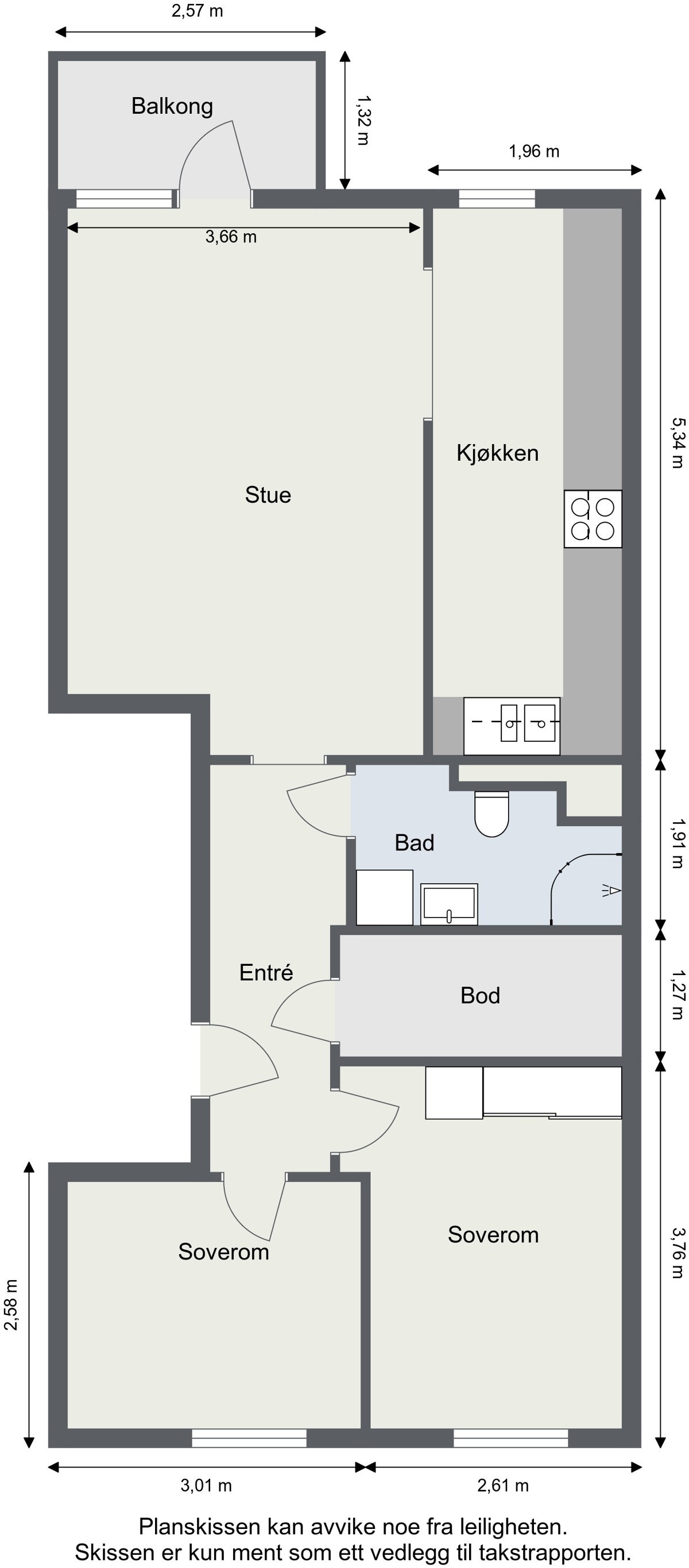 Plantegning Galleribilde