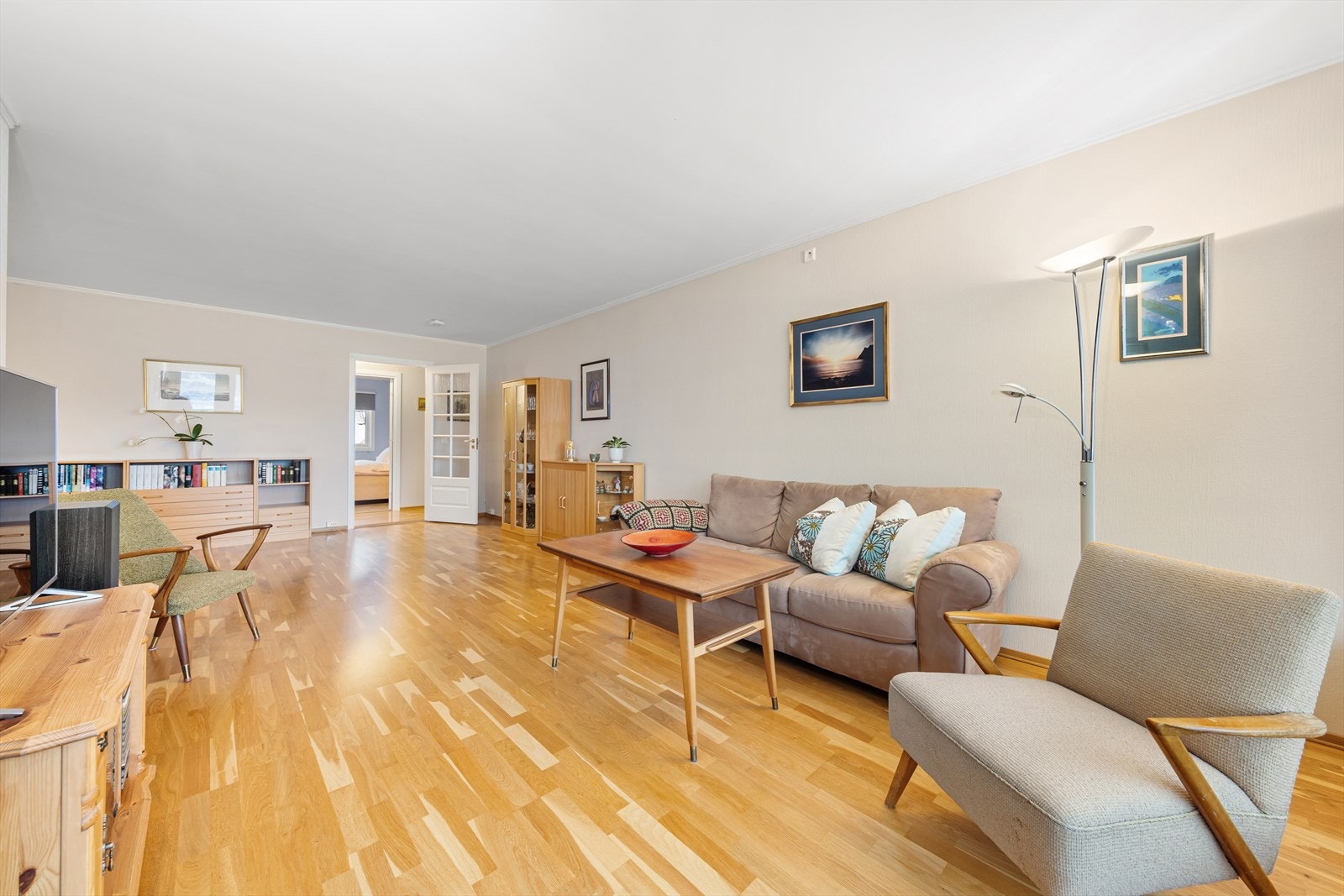 Romslig stue Galleribilde