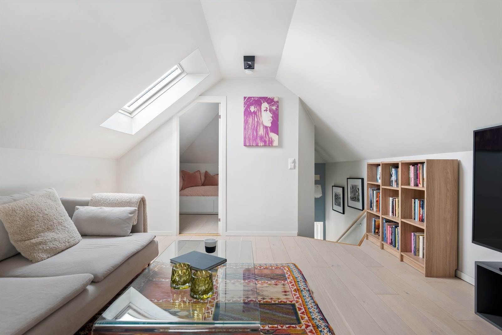 Det elektriske anlegget på loftet ble også oppgradert i 2018. Galleribilde