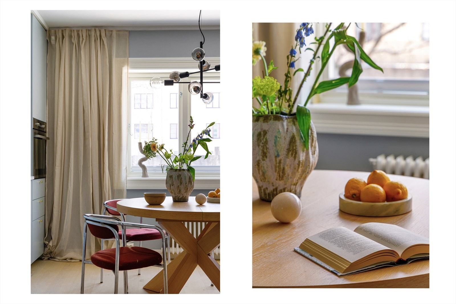 Leiligheten varmes opp via radiatorer, samt elektriske varmekabler i entré og baderom. Galleribilde