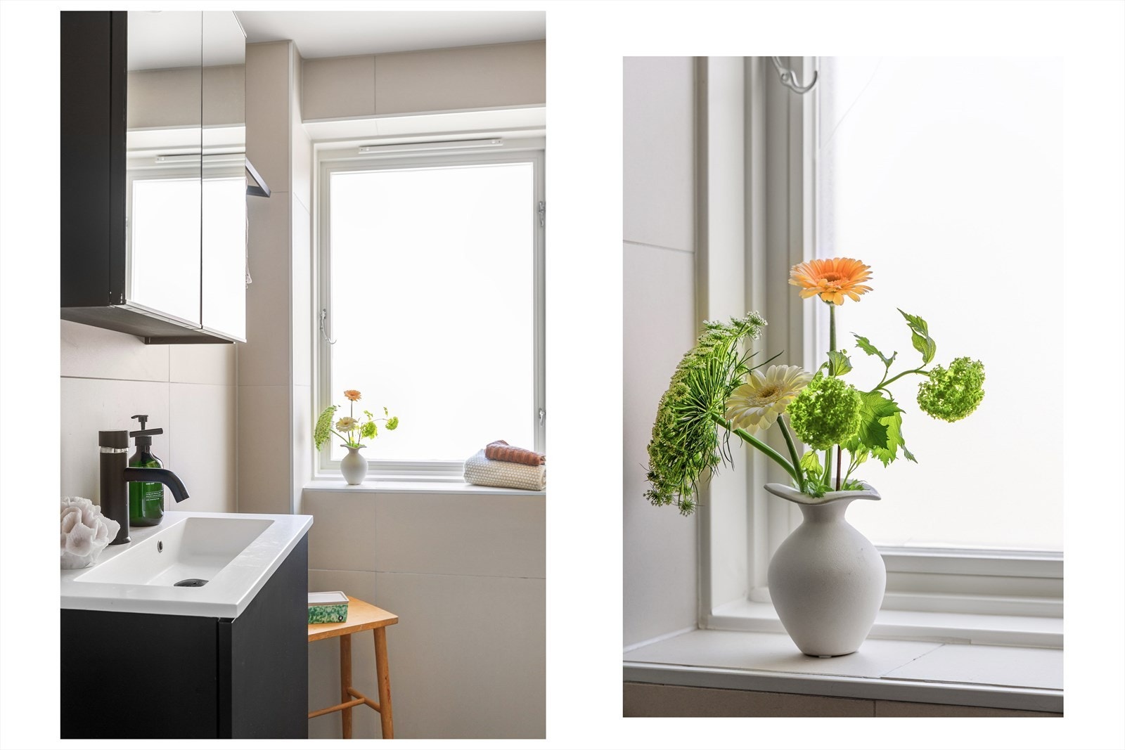 Elektriske varmekabler i baderomsgulvet gir en ekstra behagelig start på dagen. Galleribilde