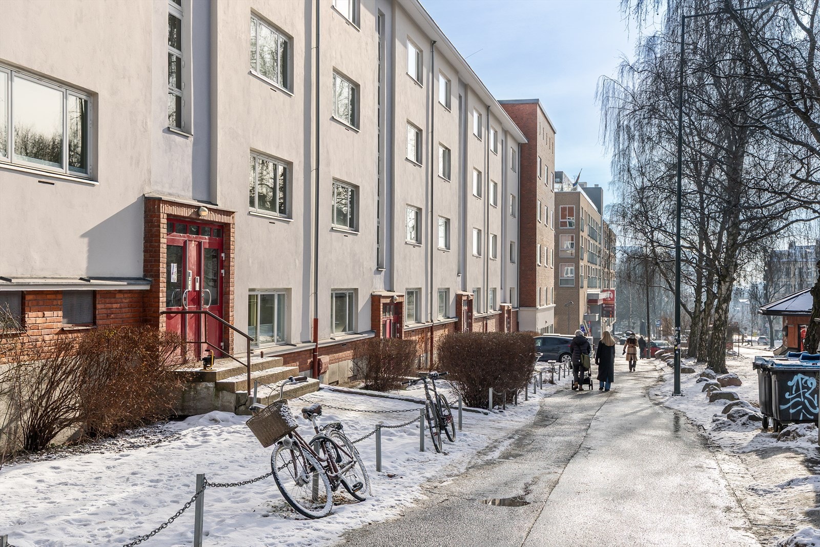 Fasaden ble rehabilitert i 2024. Galleribilde