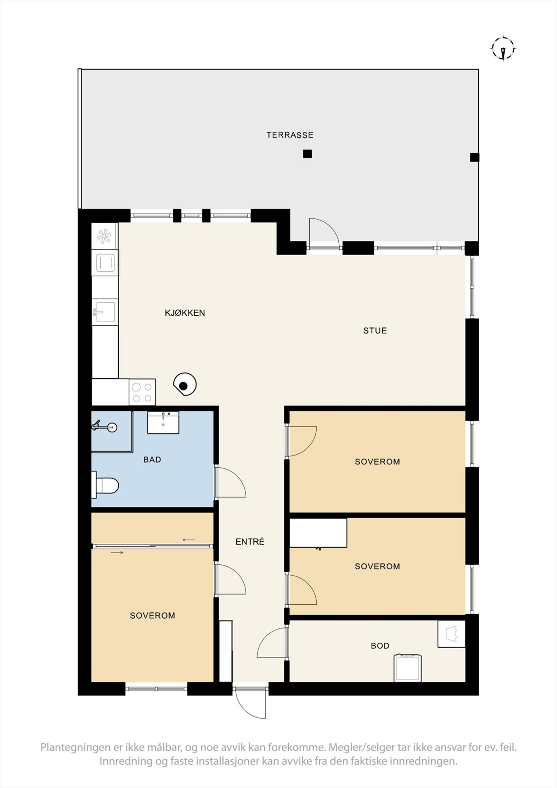 Plantegning. Galleribilde