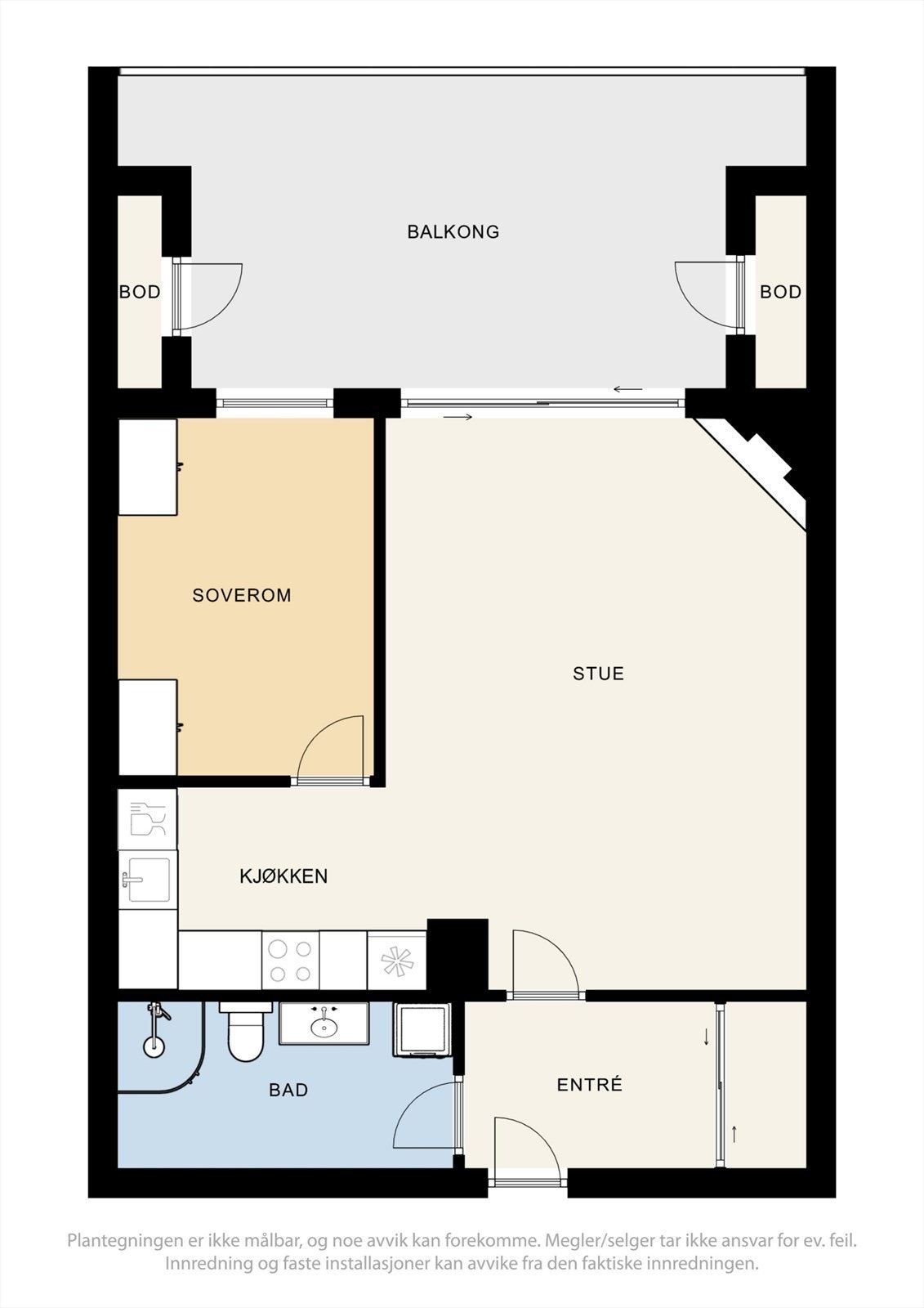 Plantegning. Galleribilde