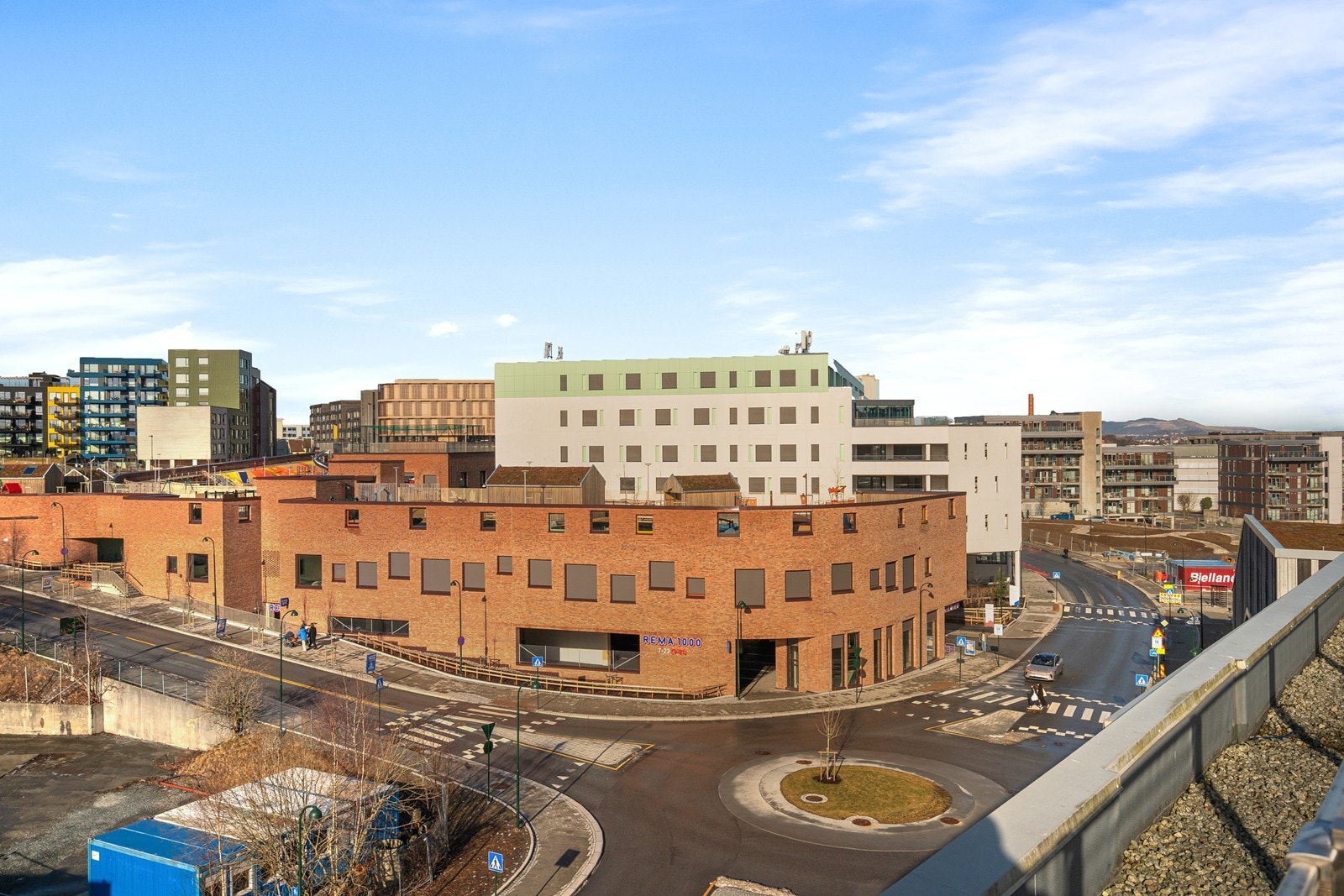 Utsikt fra balkong/ terrasse mot nordvest Galleribilde