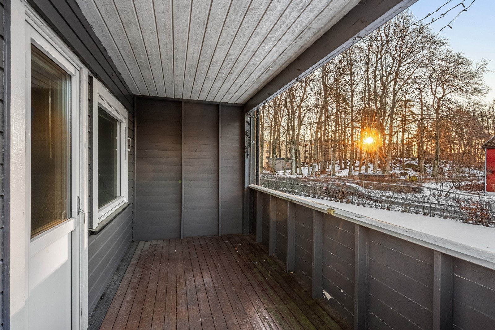 Her har man plass til sittegruppe. Galleribilde