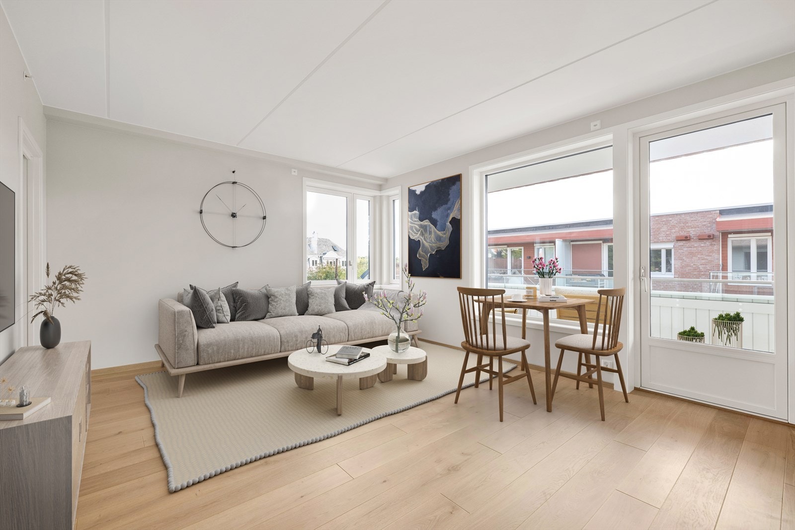 Velkommen til Professor Kohts vei 73D - presentert av Jan-Petter Solberg Hansen og Panadda Næss v/Nordvik Bærum. Foto: Trond Walsø. (Digital styling). Galleribilde