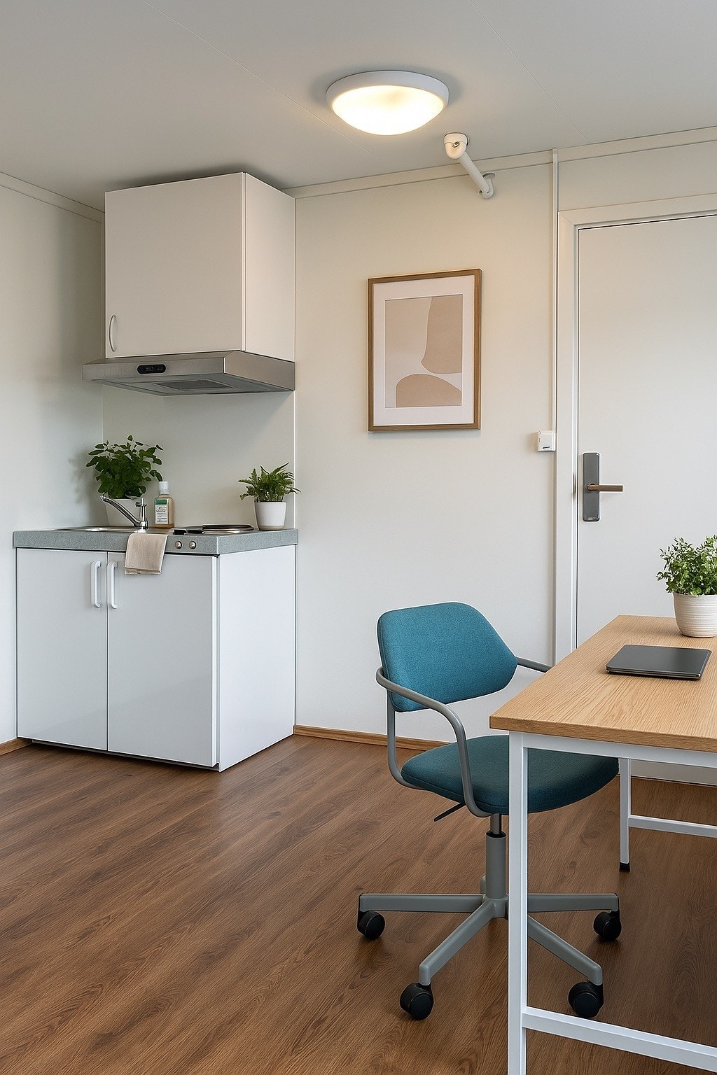 Romslig hybel med minikjøkken - H0101C Galleribilde